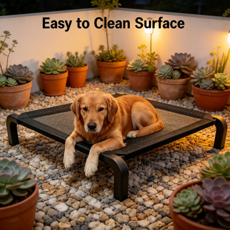 Pet Supplies Hours - Lit de camping pliable pour chien