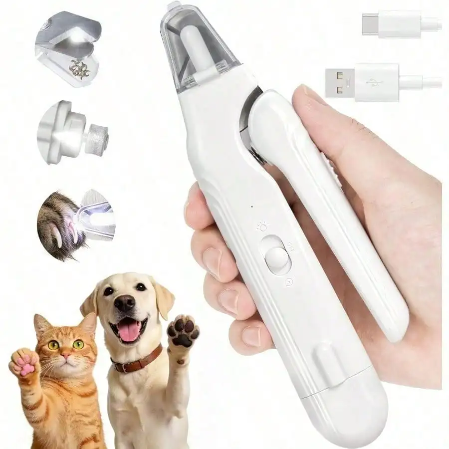 Dog Grooming Clippers - Nouveau modèle de coupe-ongles 2-en-1 pour