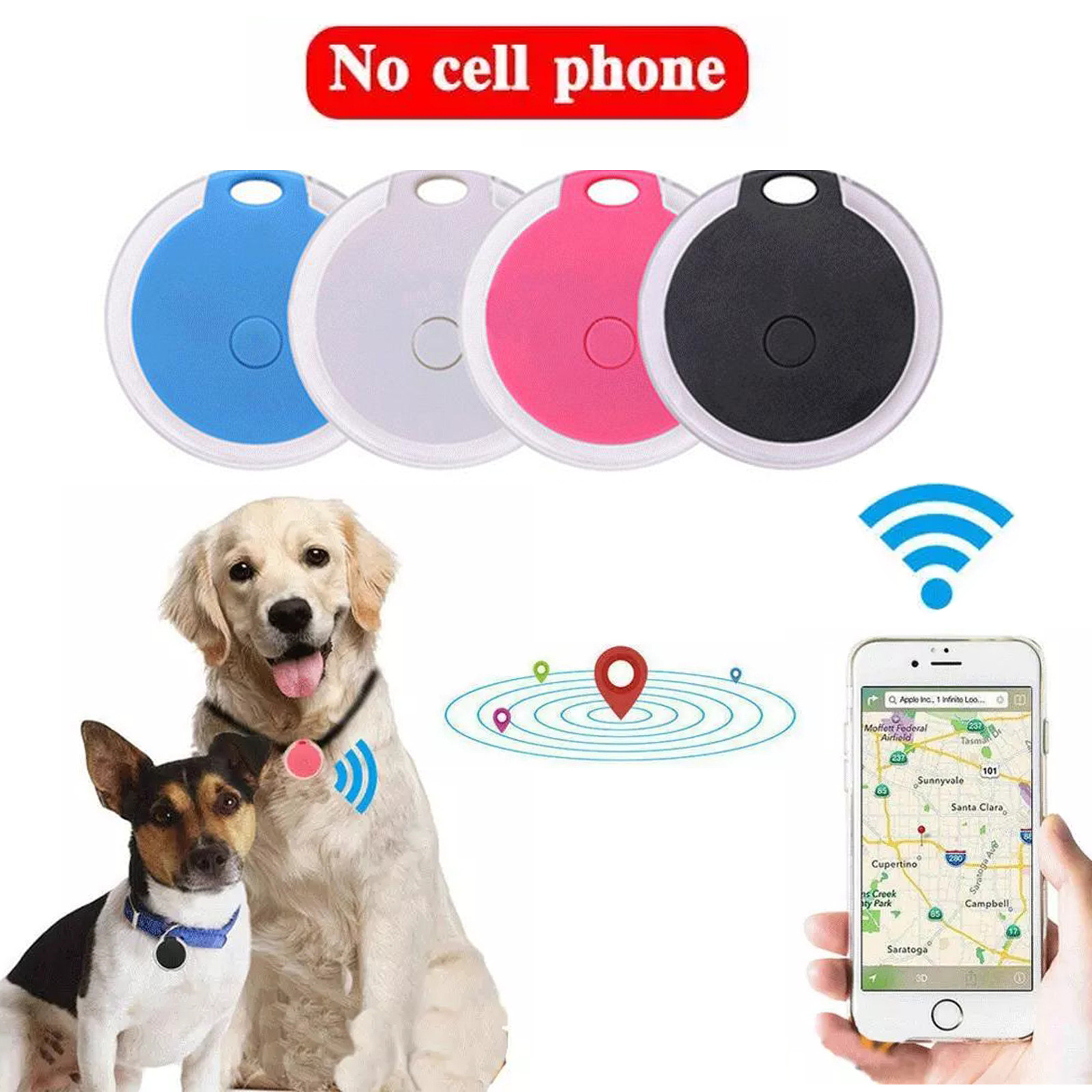 Pet Gps Tracker Collar - Mini dispositif étanche de suivi GPS,