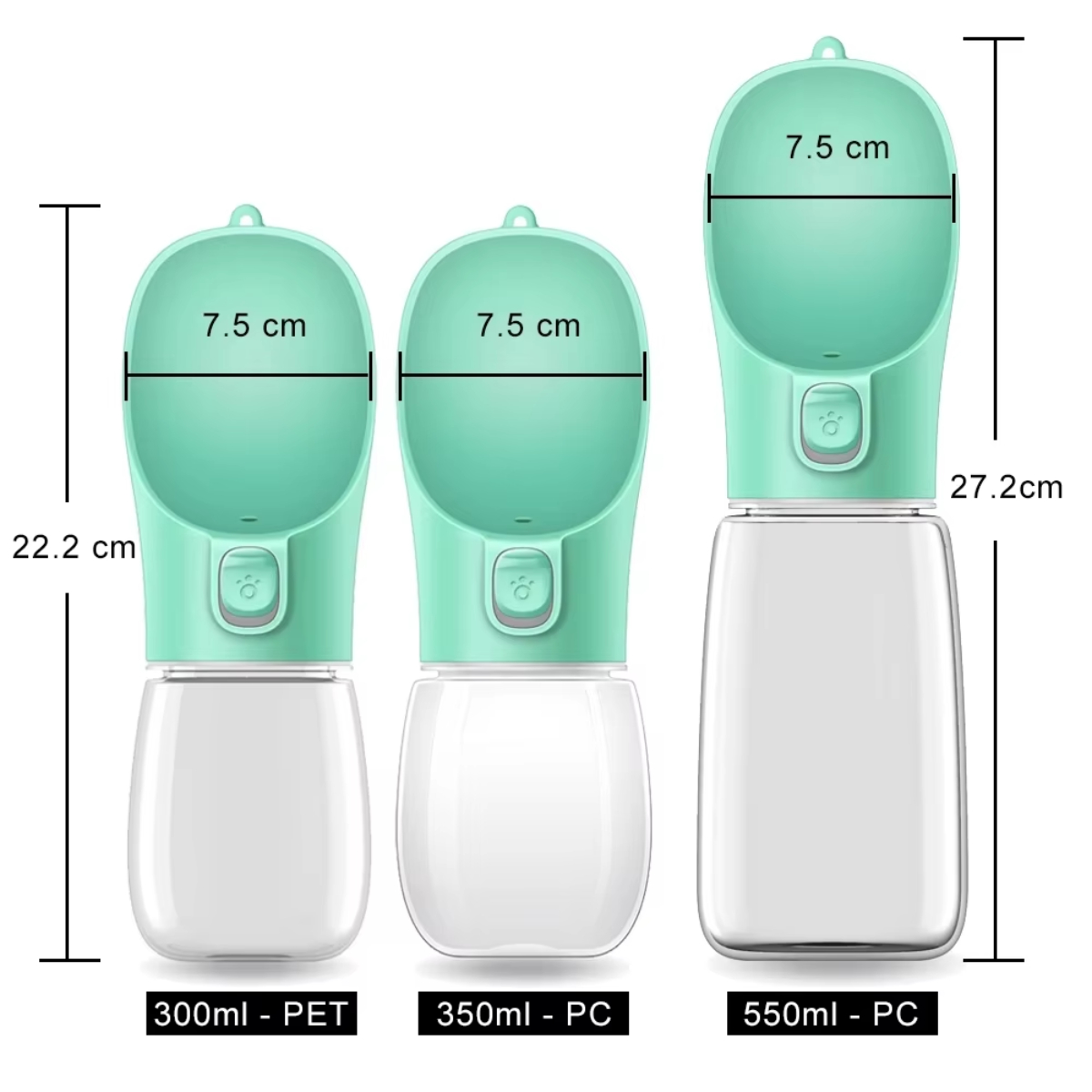 Bouteille d'eau portable pour  - Pet Supplies Hours avis et prix