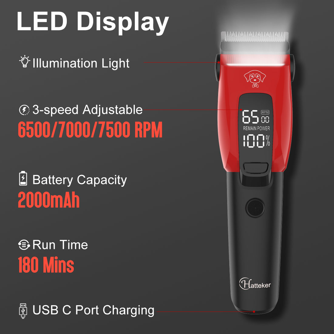 Tondeuse électrique pour anima - Dog Grooming Clippers avis et prix