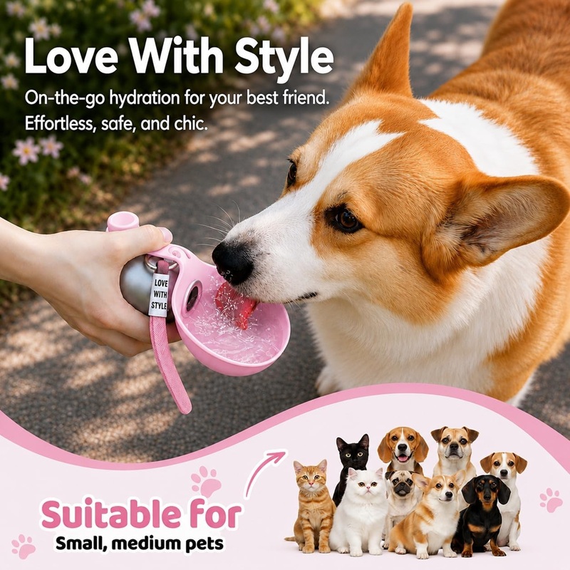 Bouteille d'eau pour chien en  - Pet Supplies Vending Machine avis et prix